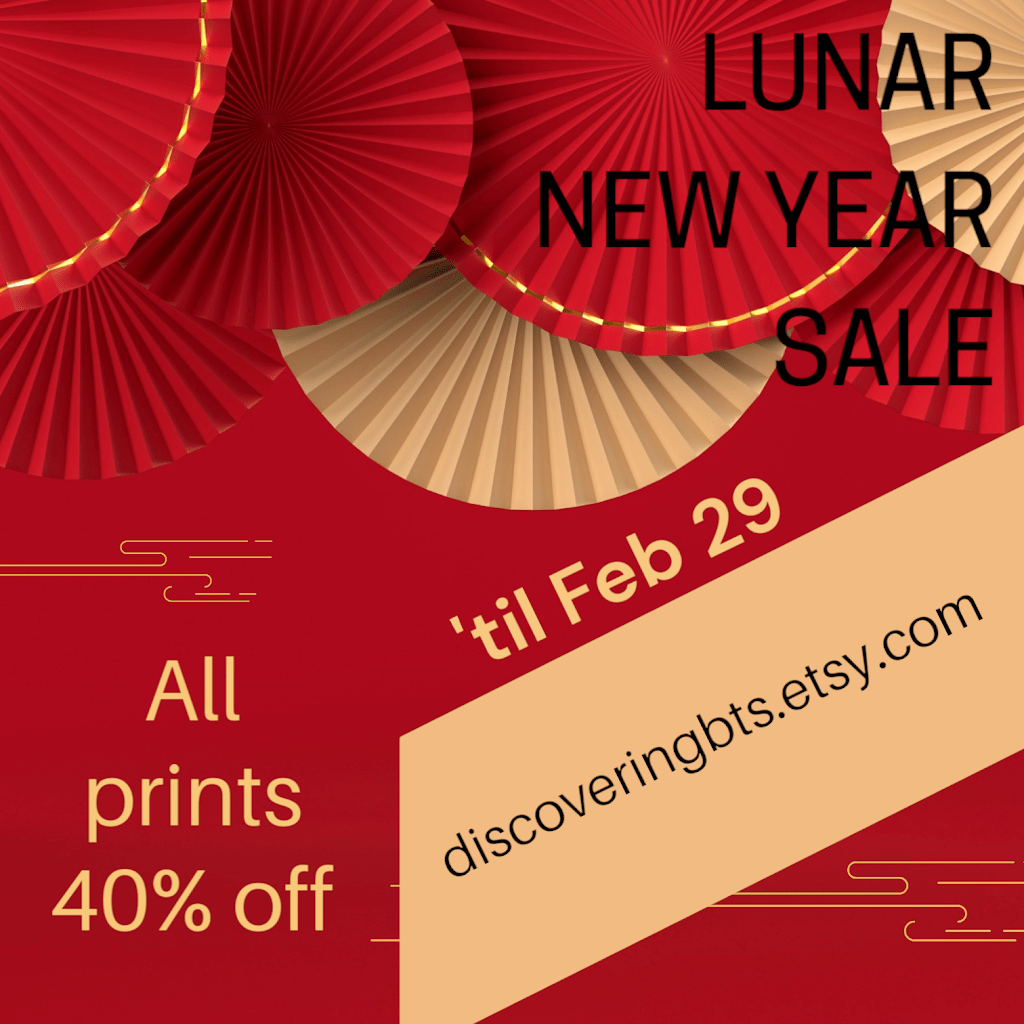 Etsy Print Sale