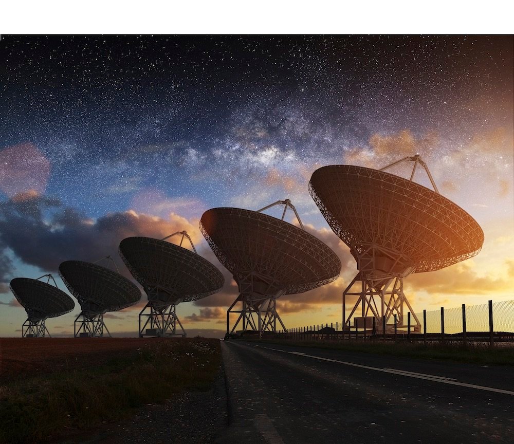 If aliens are listening…